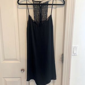 Black cocktail dress
